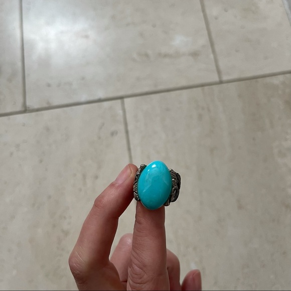 Silver Turquoise Ring - Picture 10 of 12